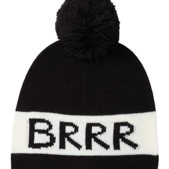 kate spade new york Black/White "BRRR" Yarn Pompom - Picture 8 of 8